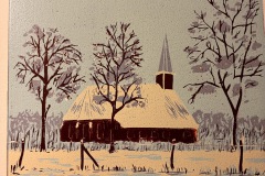 Kerk Paasloo noordzijde winter
