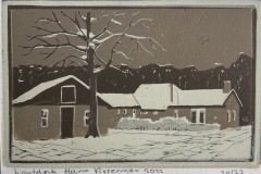 Houtdruk huis Wolvega