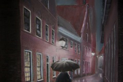 002-Blokzijl-Kerkstraat-avondwandeling-regen